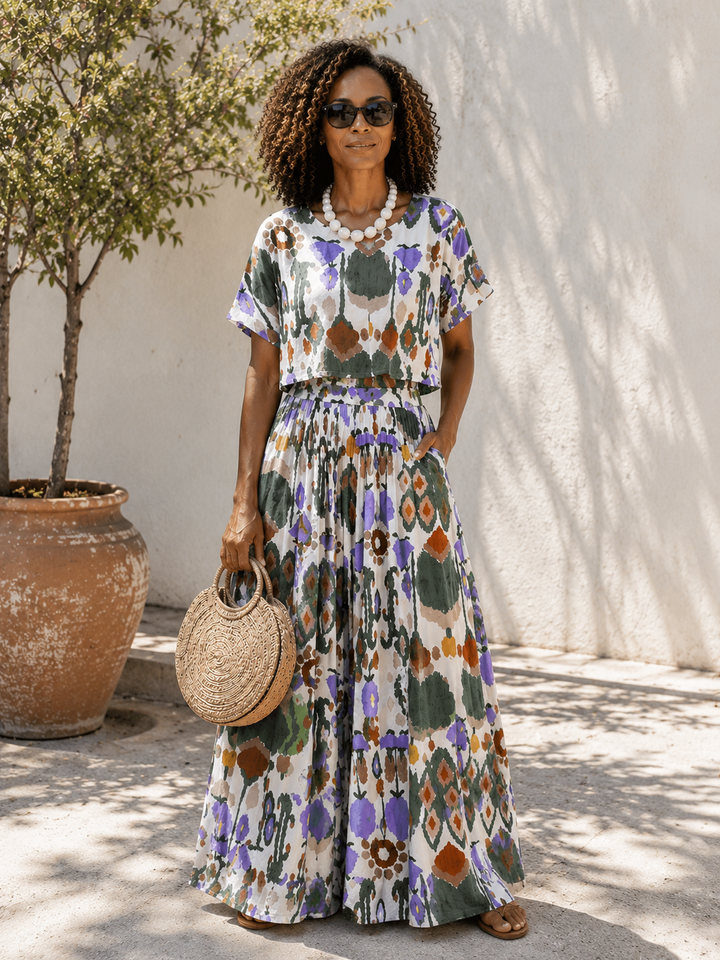 Botanical Palazzo Set