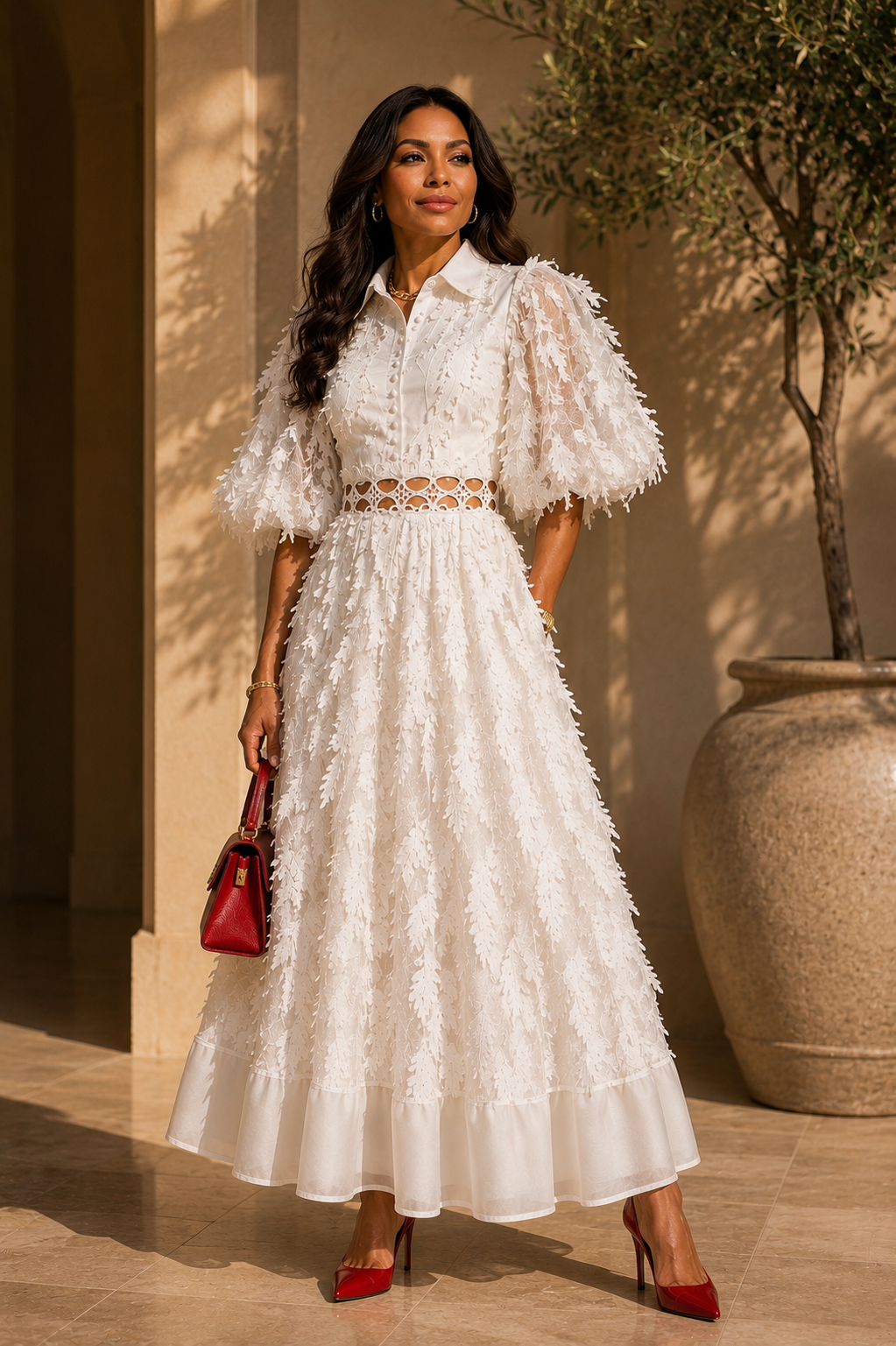 Ivory Élan Dress