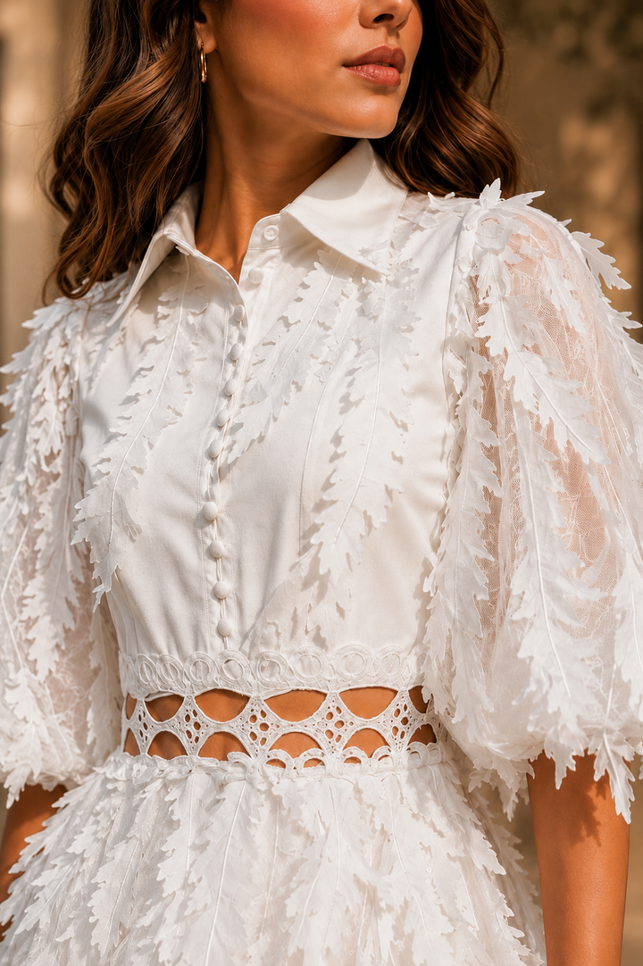 Ivory Élan Dress