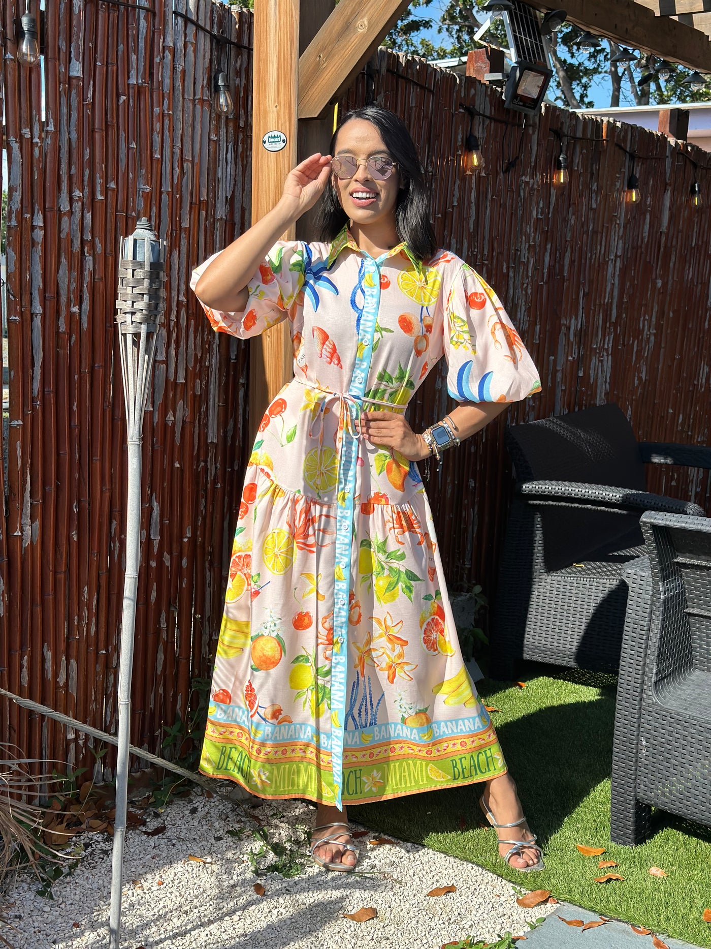 Tropical Maxidress
