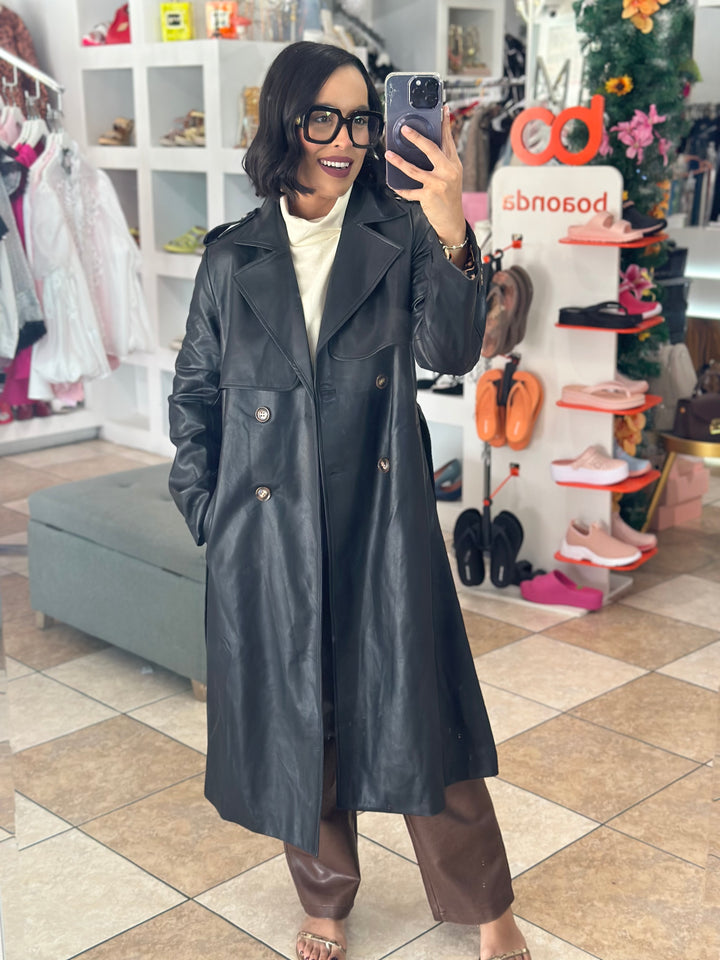 Leather Trench Coats