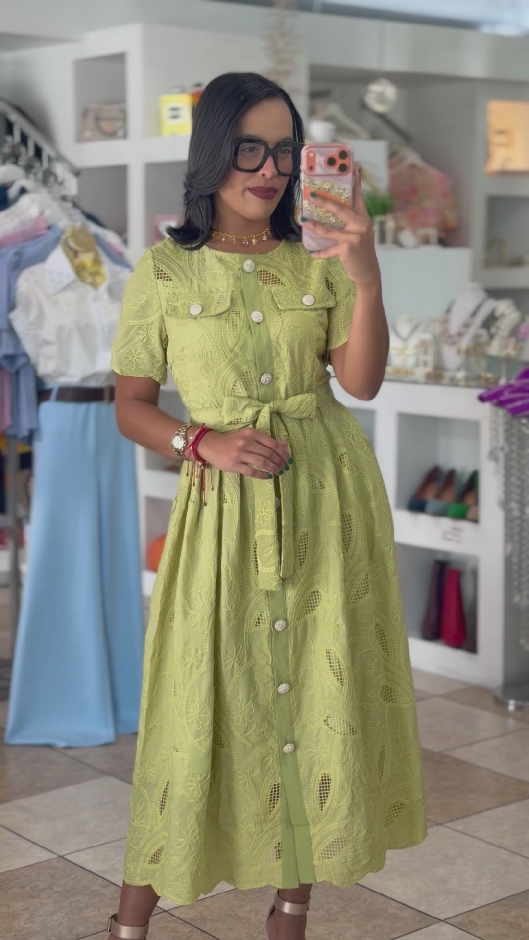 Embroided Dress