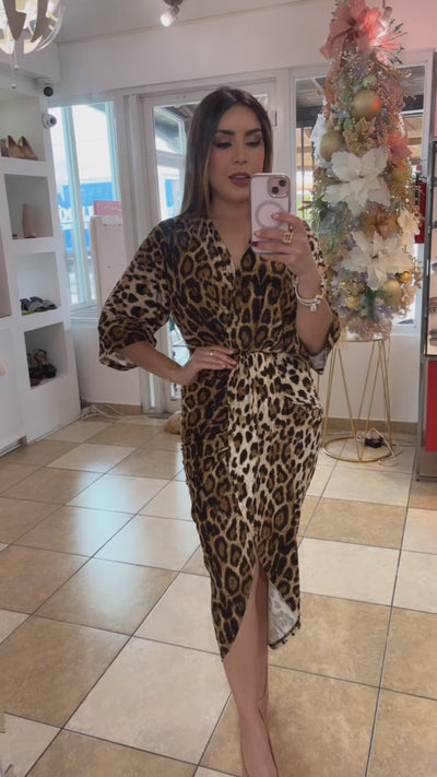 Leopard Bodycon Dress