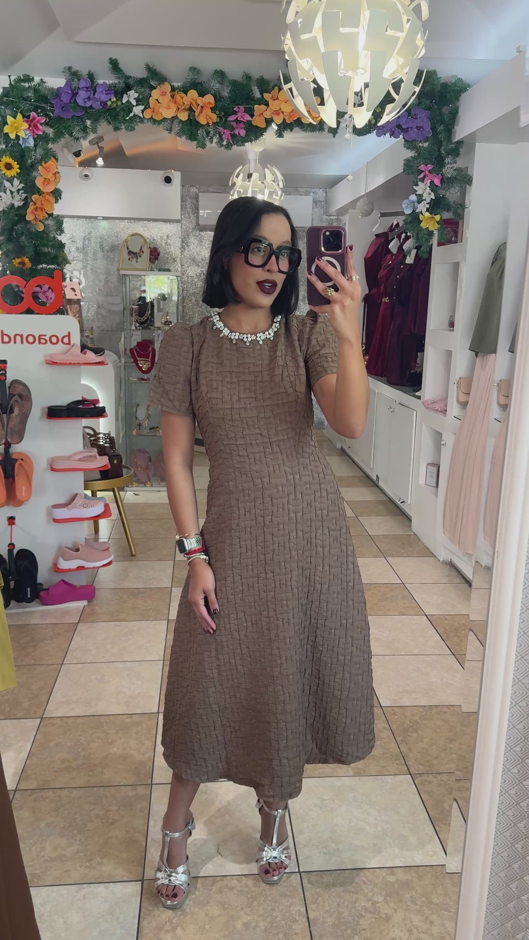 Mocha MidiDress