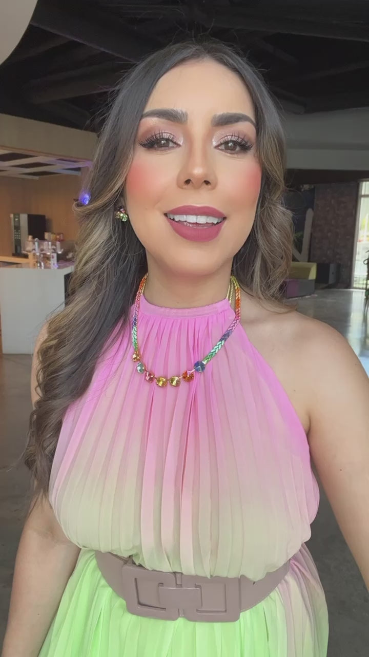 Watermelon Maxi Dress