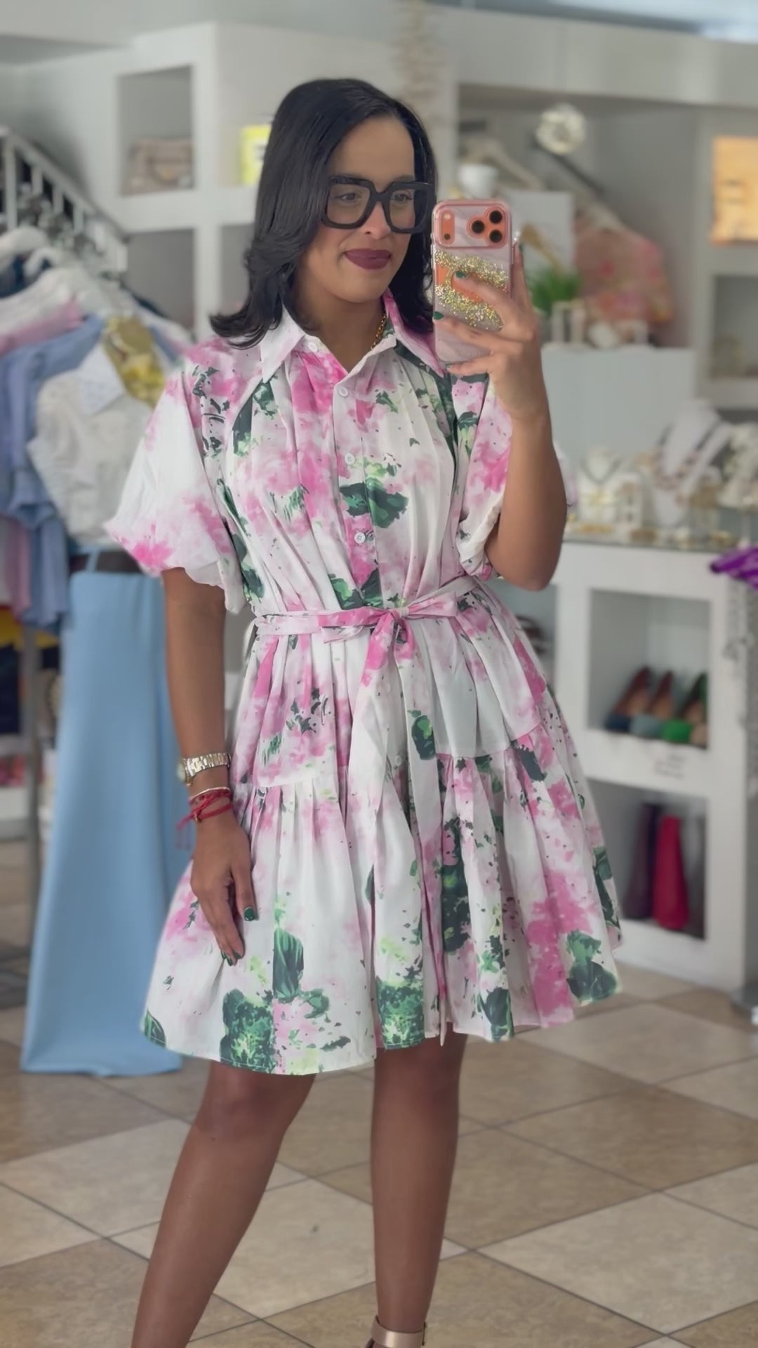 Pink Garden Dress