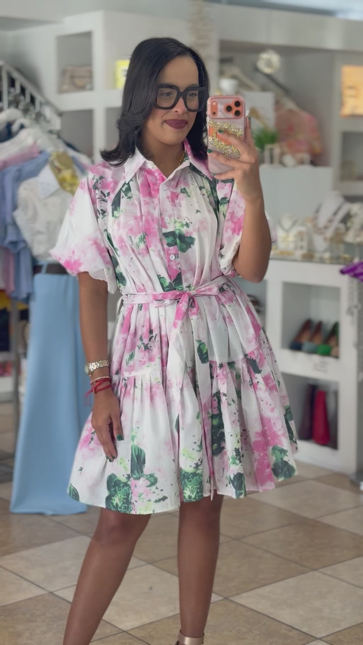 Pink Garden Dress