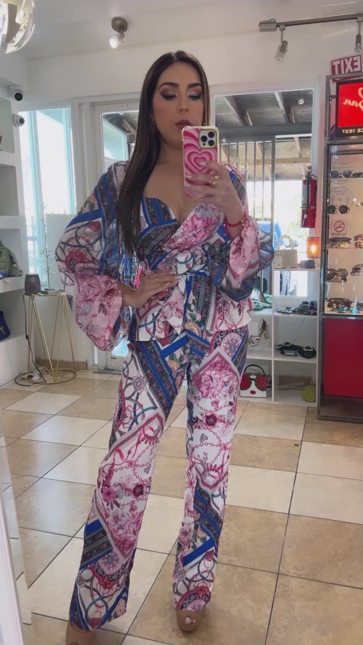 Printed 2 Piece Set
