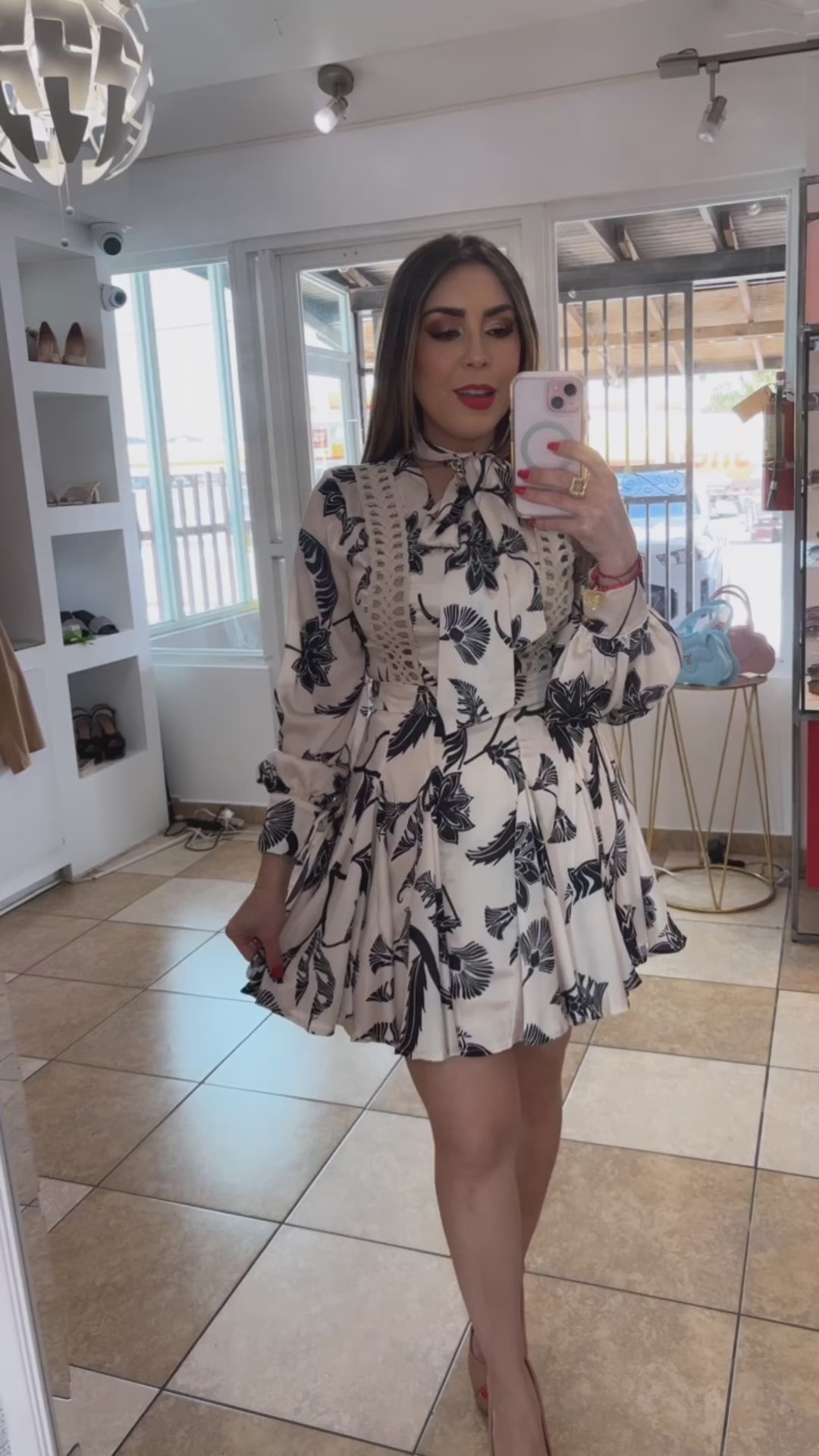 Floral Mini Dress