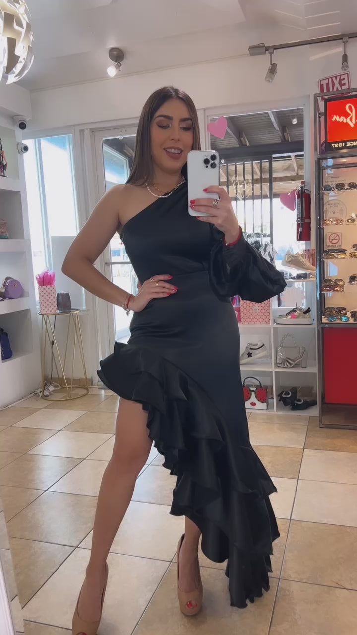 Black Fashion Dress