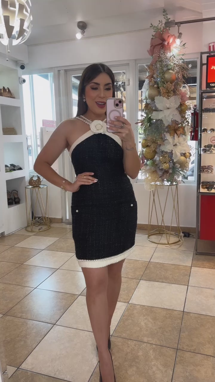 2 Piece Tweed Dress