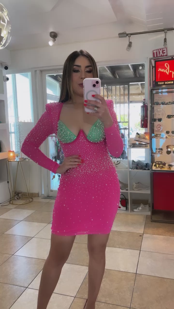 Sexy Sequins Mini Dress