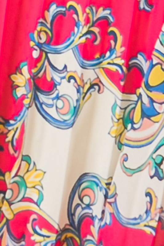 BAROQUE PRINT SKIRT