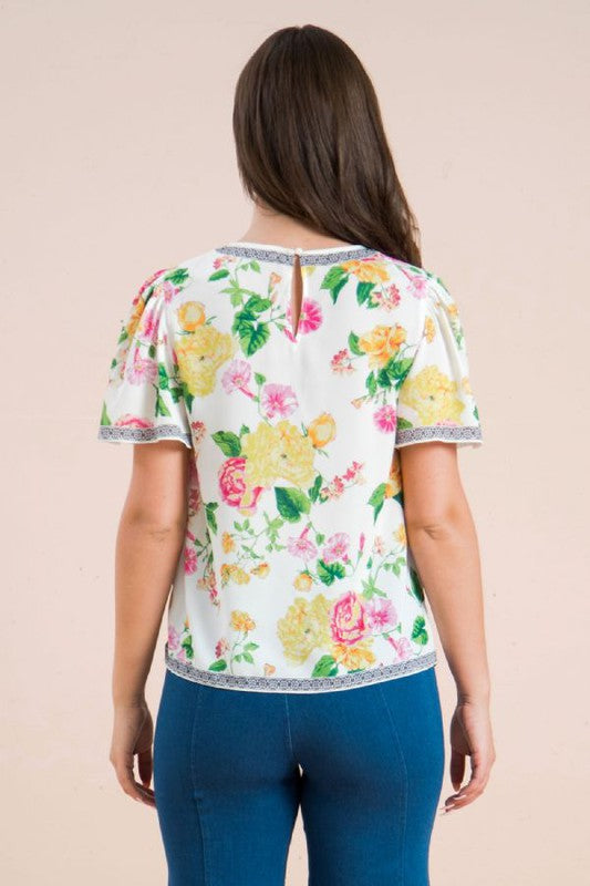 FLORAL PRINT TOP