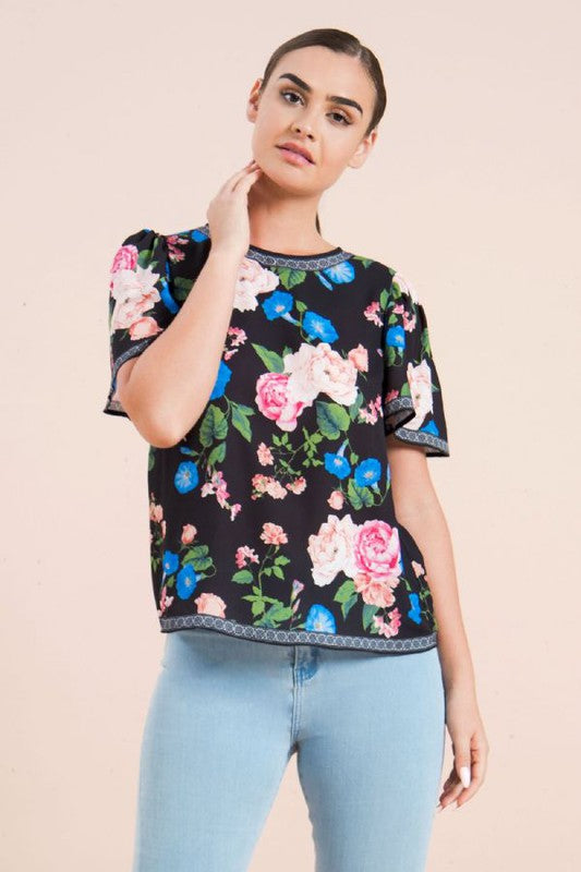 FLORAL PRINT TOP