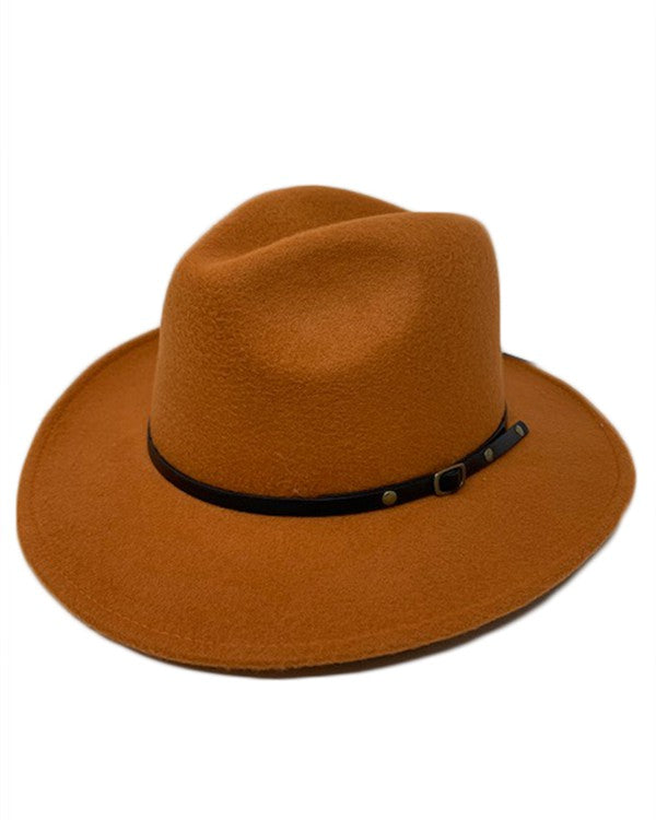 PANAMA WITH PU BUCKLE BAND