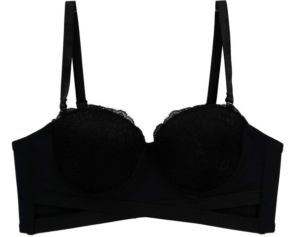 Half-cup longline Bra