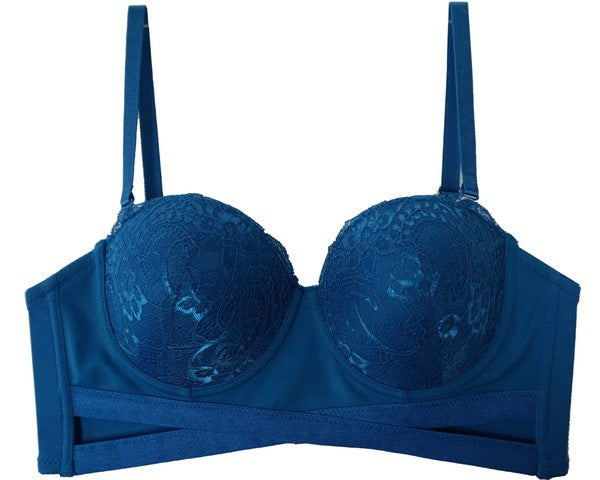 Half-cup longline Bra