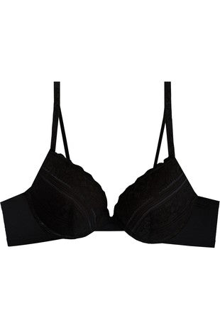 Daisy Pattern Lace Bra