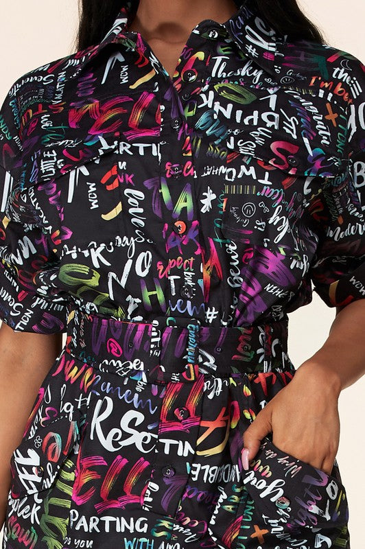 The Graffiti Jumpsuit