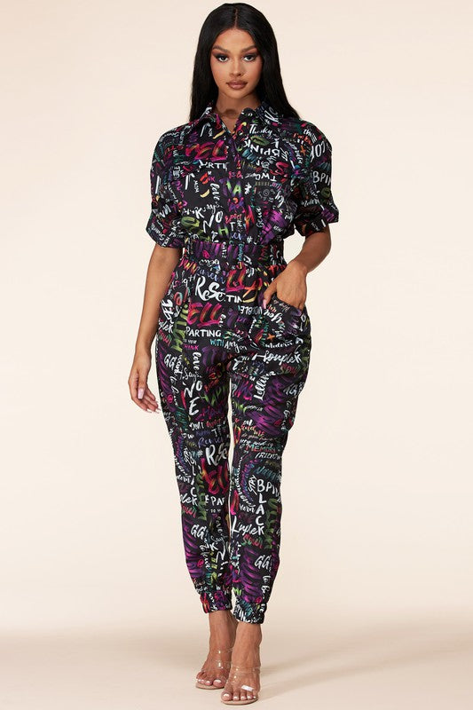 The Graffiti Jumpsuit