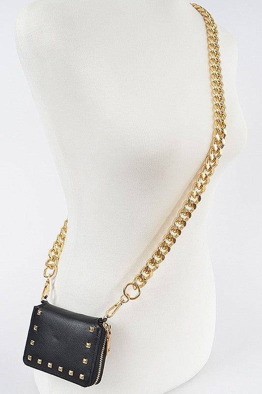 Wallet W/ Oversized Chain