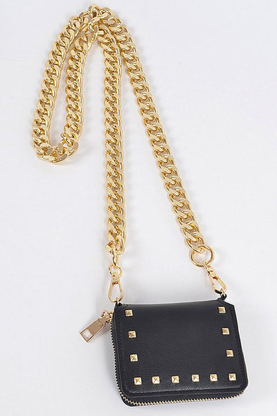 Wallet W/ Oversized Chain