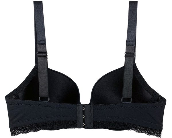 Full-figured Bra with solid cups