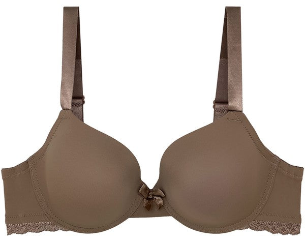 Full-figured Bra with solid cups