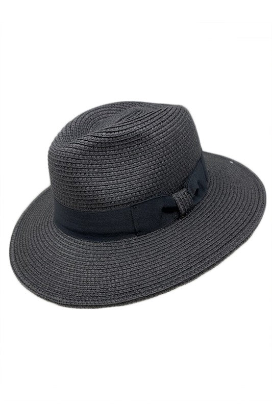 CRUSHABLE PANAMA HAT WITH BAND