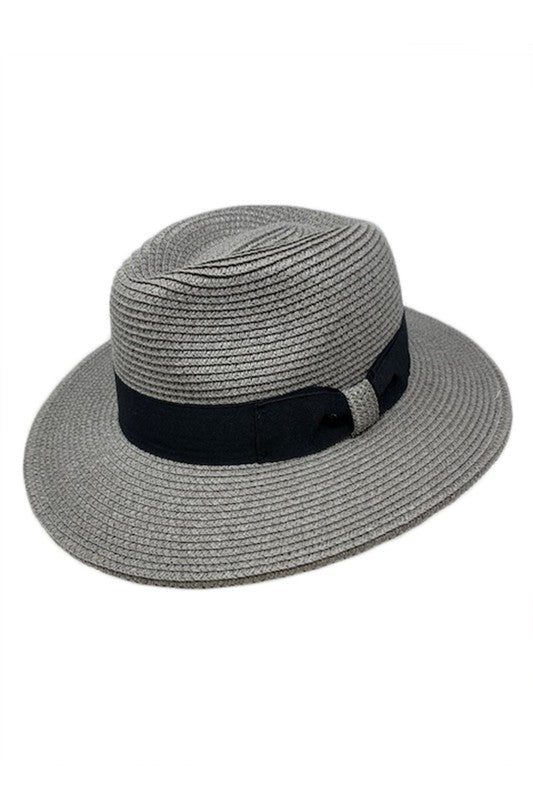 CRUSHABLE PANAMA HAT WITH BAND