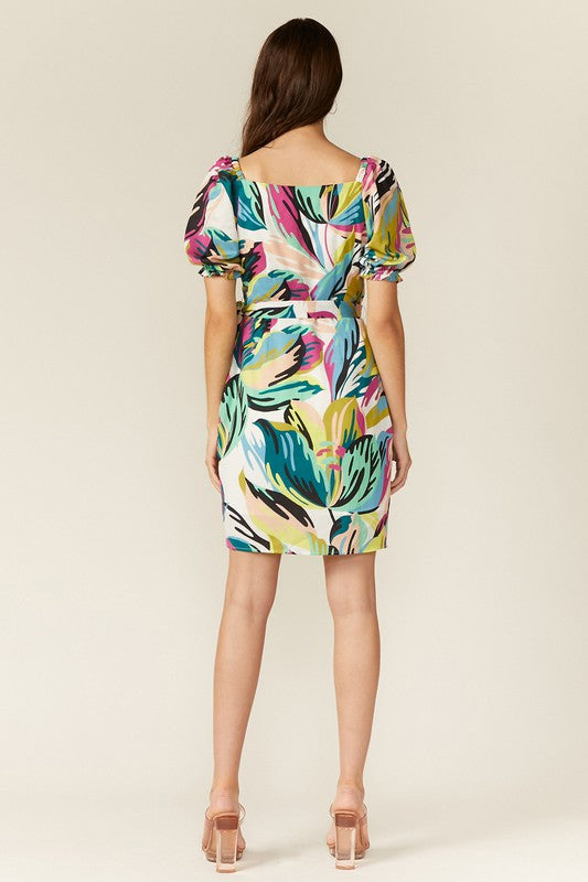 Melani Puff Sleeve Dress