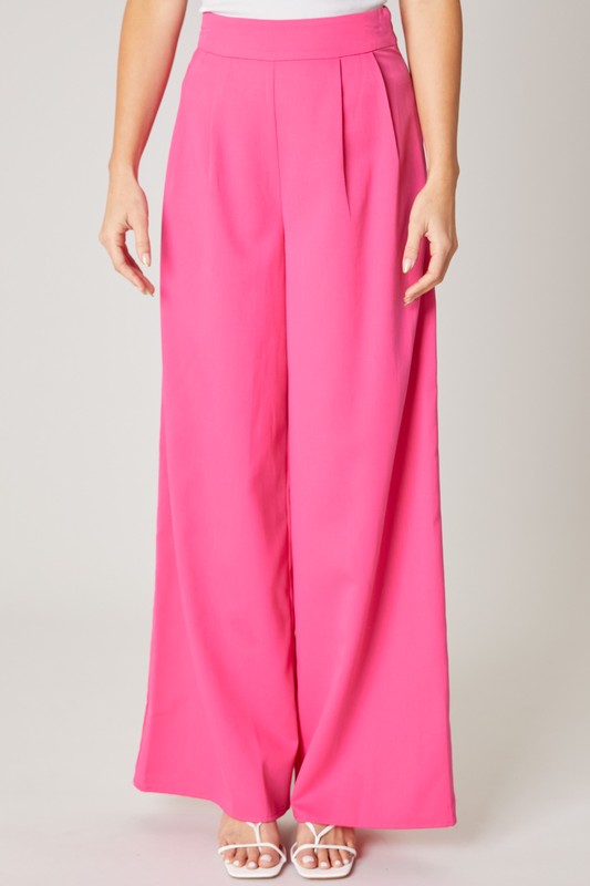 High Waist Wide Leg Pants