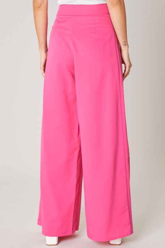 High Waist Wide Leg Pants