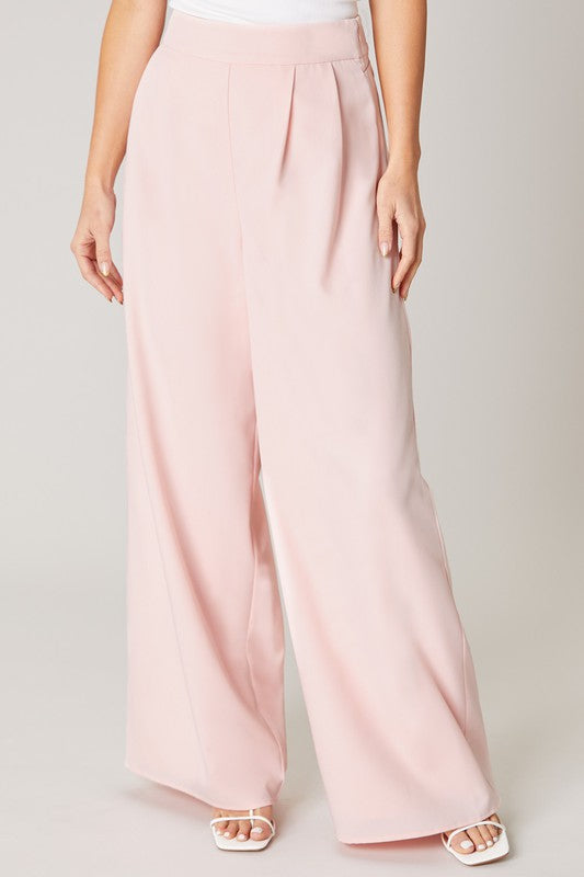 High Waist Wide Leg Pants