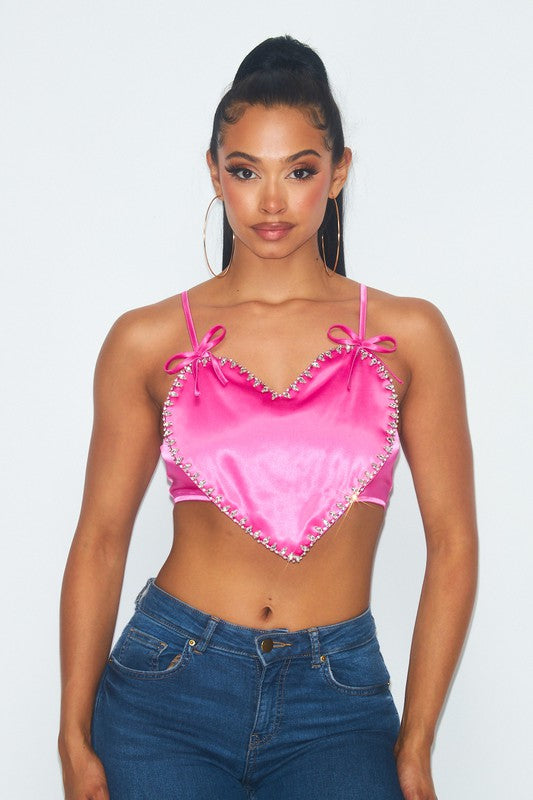 Heart Crop Top