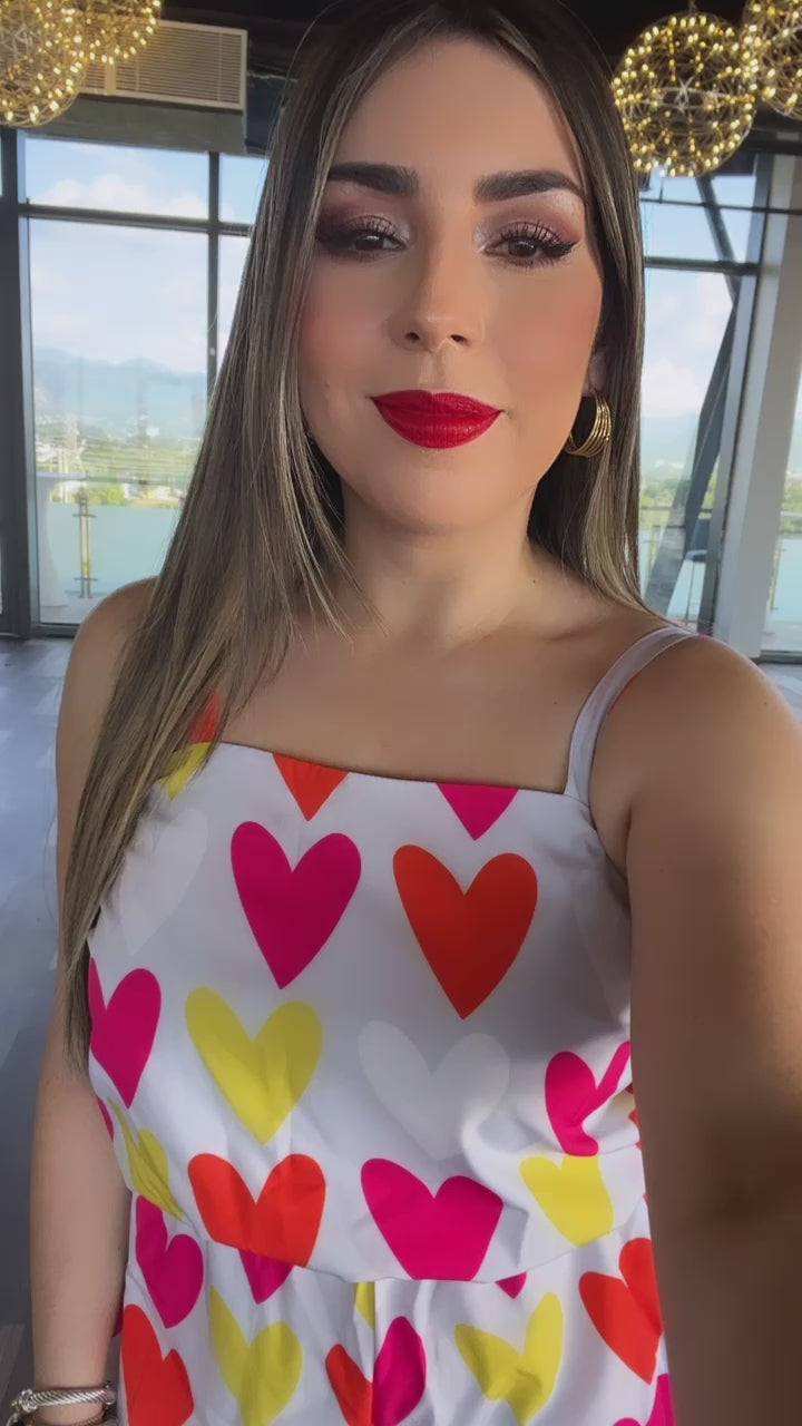 Hearty Jumpsuit by Liz Baez