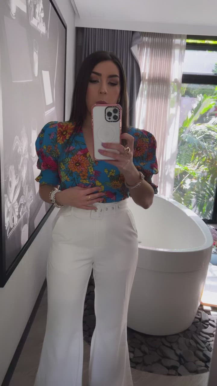 Floral Bloom Top