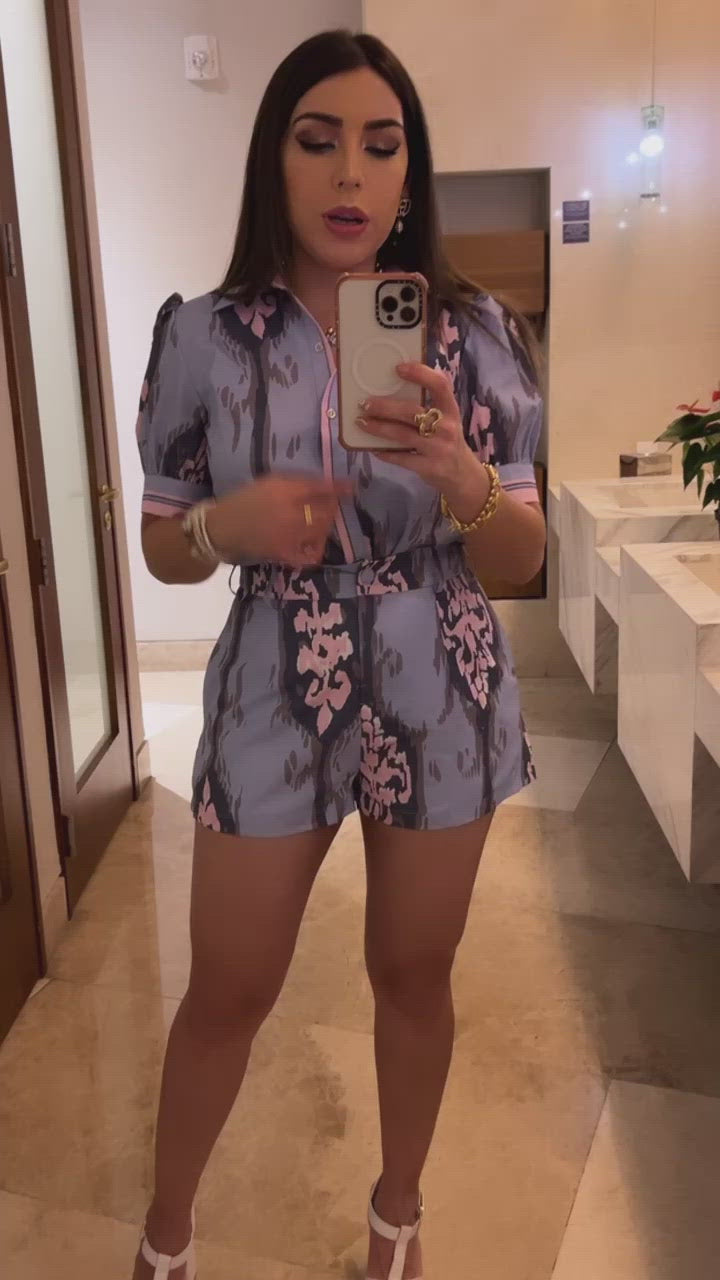 Lila Short Set
