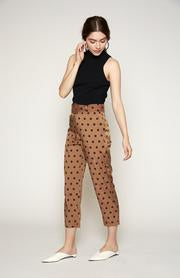 Audrey Belted Dot Pant