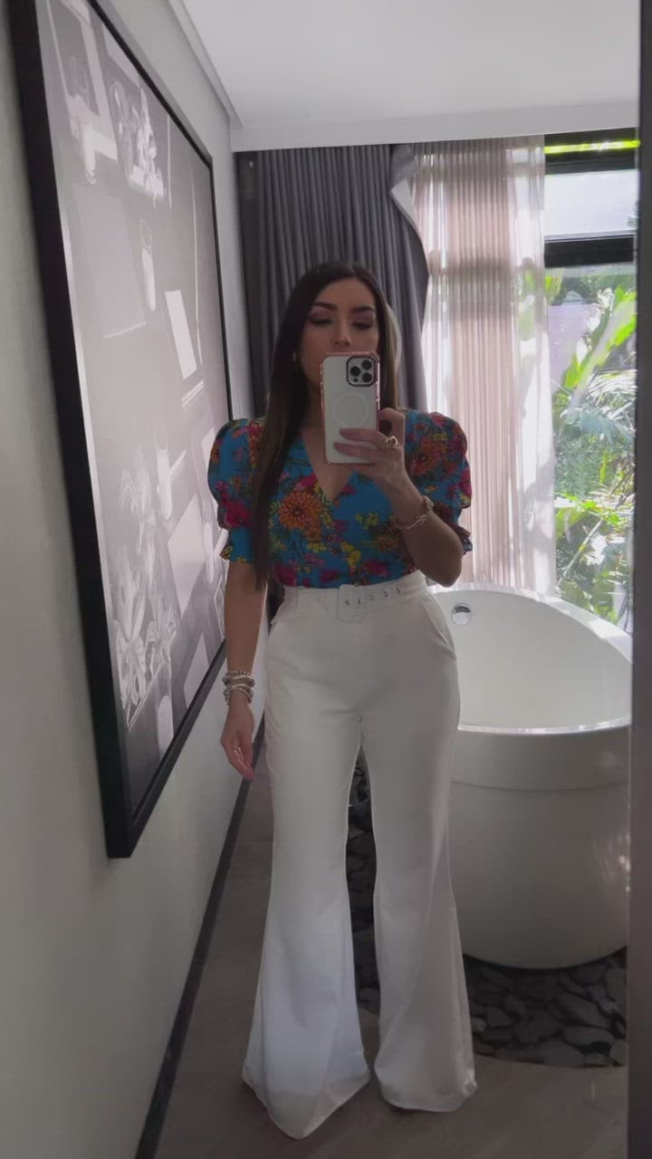 Floral Bloom Top