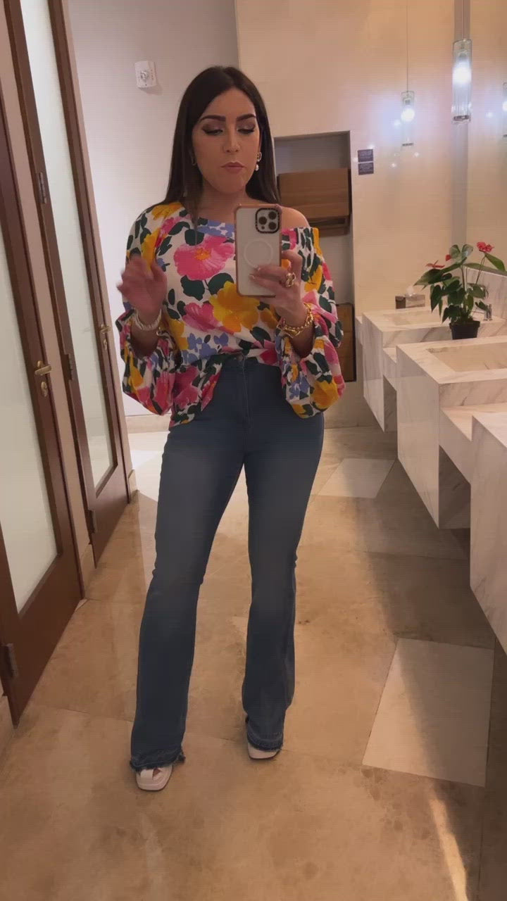 Floral Off Shoulder Top