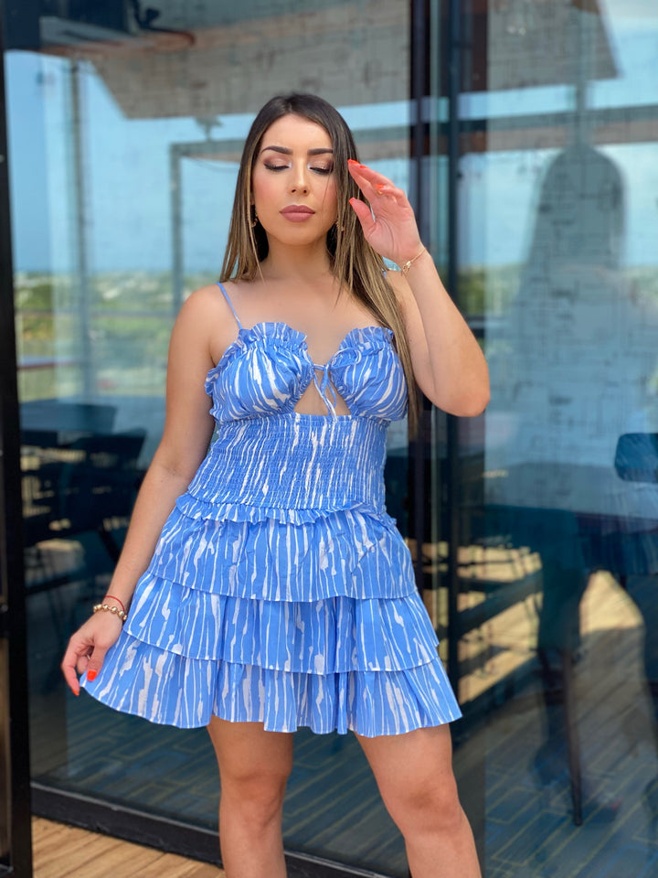 STRIPE LINES SUNDRESS