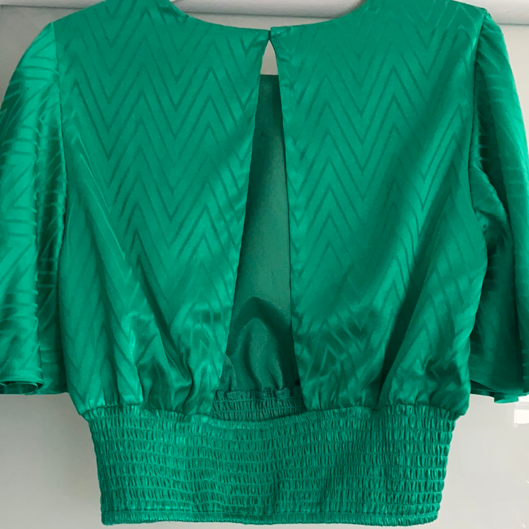 Esmerald Green Top