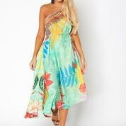 Three way yellow dress