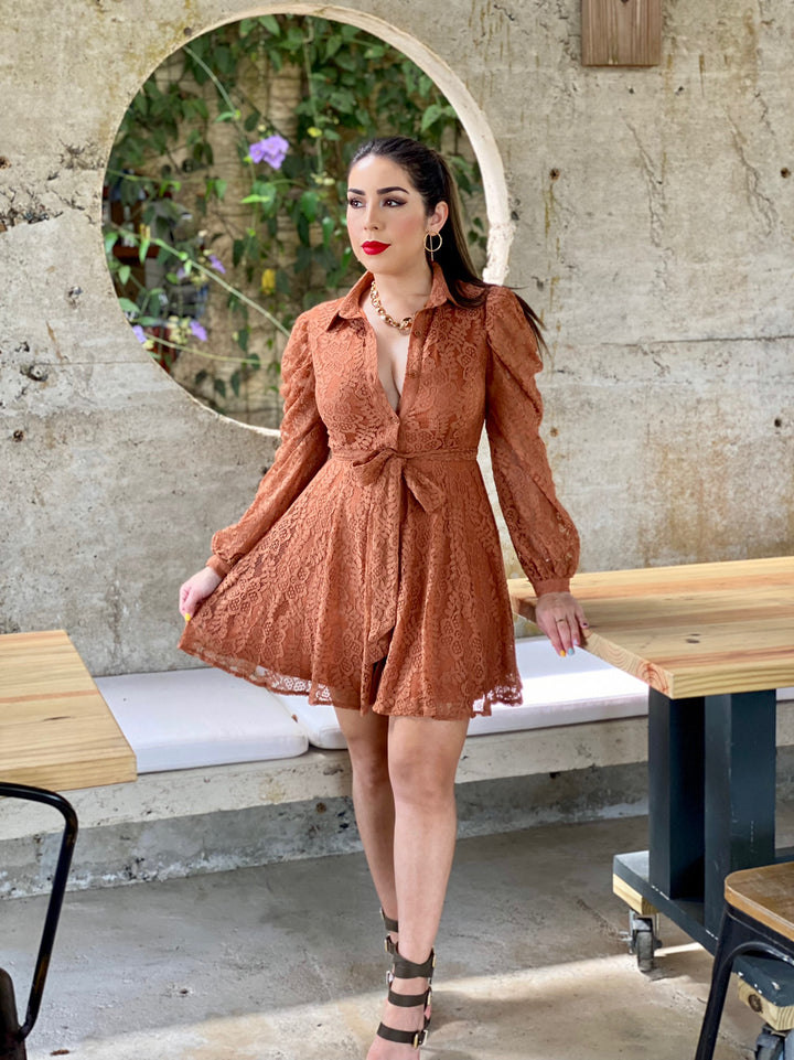 Cooper Lace Mini Dress