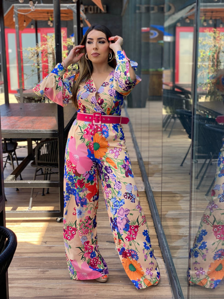 Floral Printed Jumpsuit