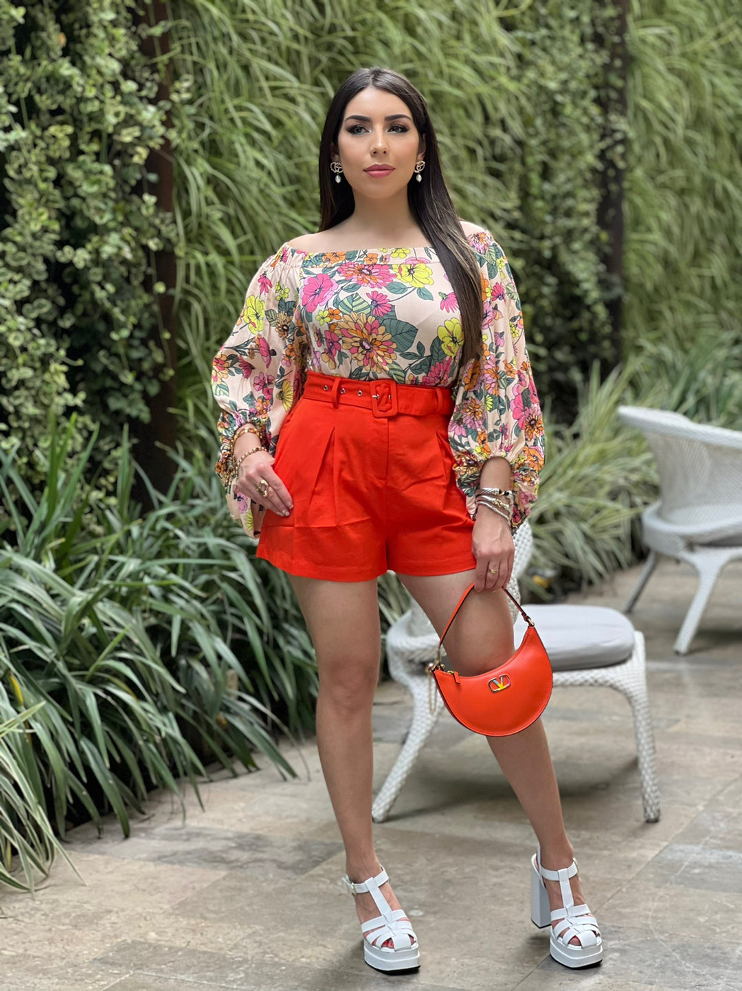 Floral Off Shoulder Top