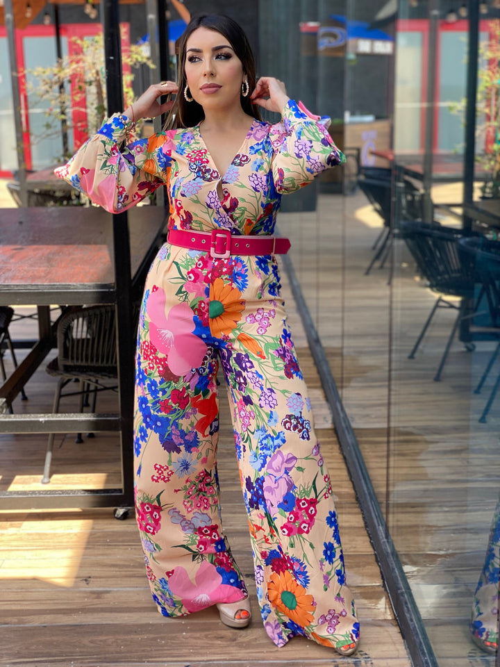 Floral Printed Jumpsuit