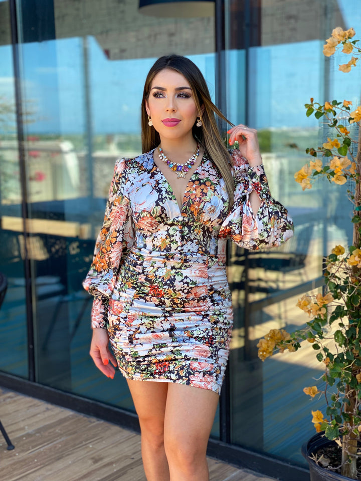 Floral Bodycon Dress